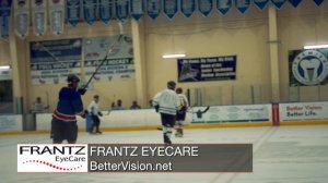 Frantz EyeCare patient, Mark Becker as a new lease on life and now enjoys hockey with better vision