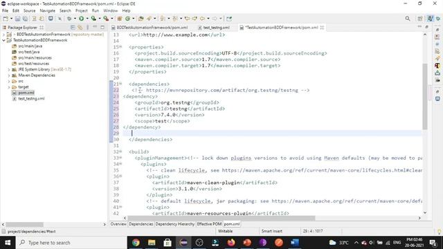 Develop BDD Automation Framework from Scratch | Selenium Java | Running Tests using #TestNg.xml fil смотреть онлайн