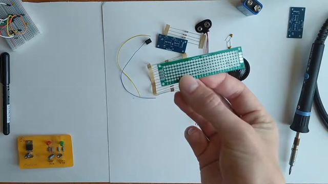 Simple electronics and soldering