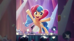 Песня "Пинки Пай доставляет радость всем!" 
「ピンキーパイはみんなに幸せをもたらす！」という曲です。