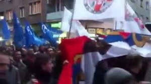 СТОП ЦЕНЗУРИ_ АНТИ-НАТО Протест српских родољуба у Нишу