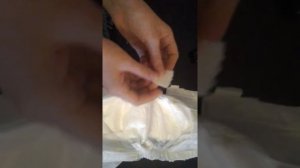 Делаем памперсы для кобелей мелких пород.