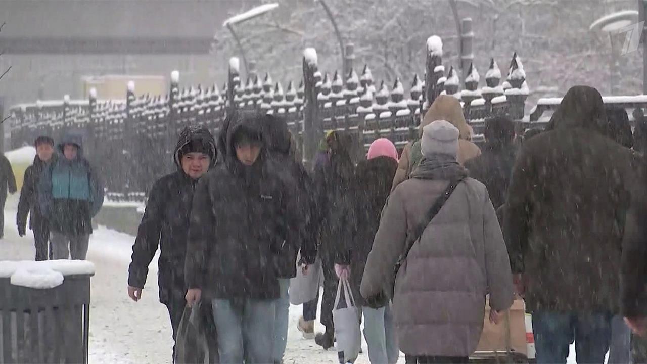 В Москве два дня синоптики обещают сильные снегопады