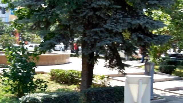 Nikon Coolpix S6500.Алматы, сквер с фонтанами. смотреть онлайн