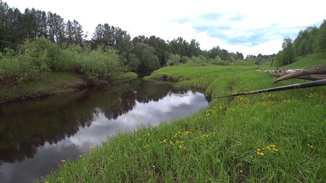 ВОТ ЭТО ДА! НА ЭТОЙ РЕКЕ НЕ РЫБАЧИЛ 2 ГОДА! РЫБАЛКА КАК В ДЕТСТВЕ! смотреть онлайн