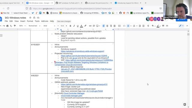 Kubernetes SIG Windows 20210615 смотреть онлайн