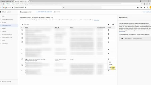 How to configure API access to Google Play Console/ How to create a Service Account смотреть онлайн