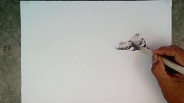 How to draw stones on the shore of a water lake in Landscape / Drawing for beginners / смотреть онлайн