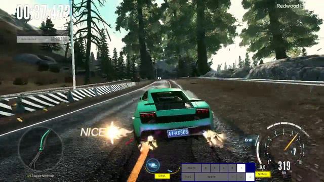 [NFS EDGE] 산림공원 / RedWood Hill 1:14.532 смотреть онлайн