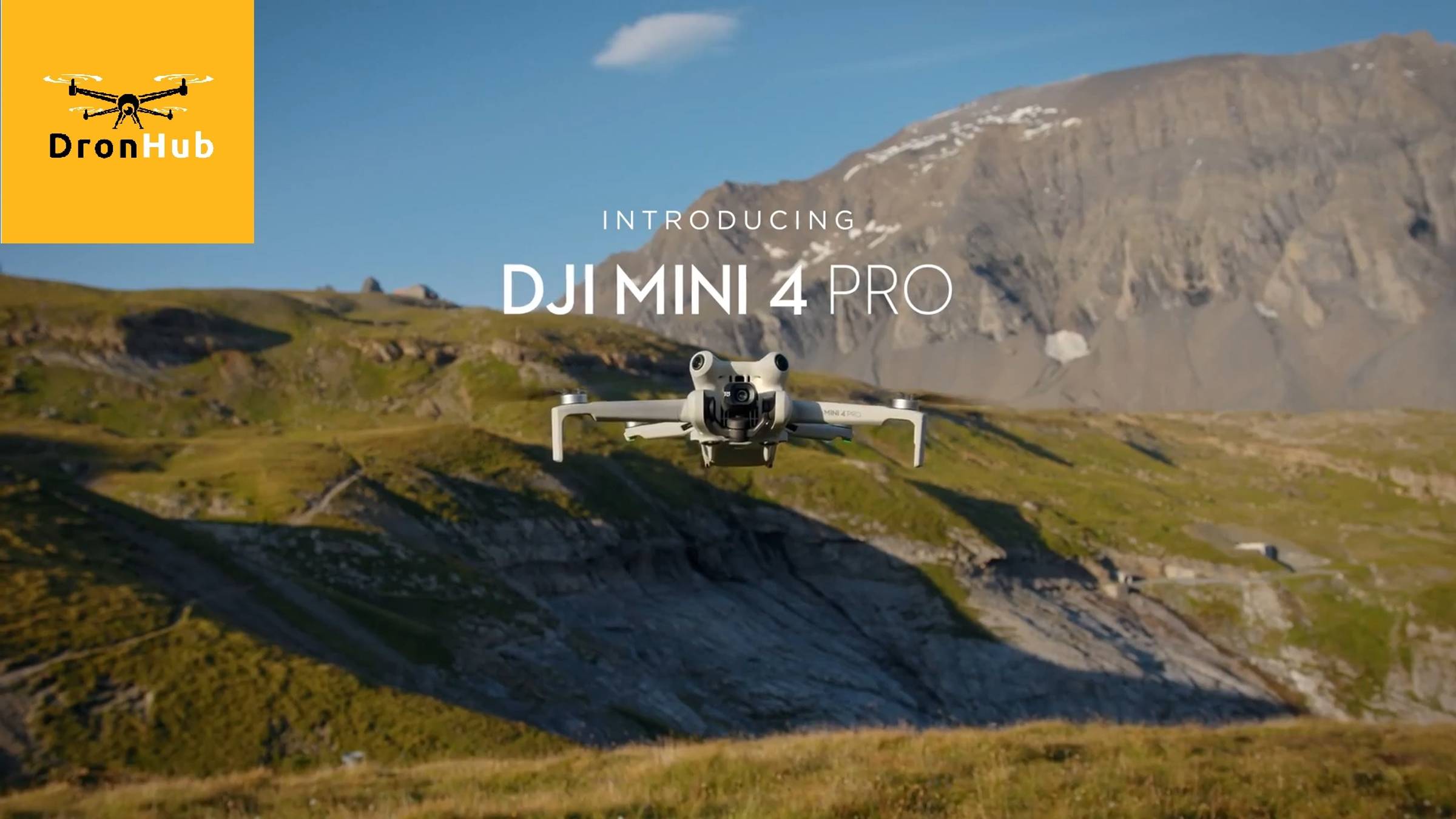 Видео презентация квадрокоптера DJI mini 4 pro