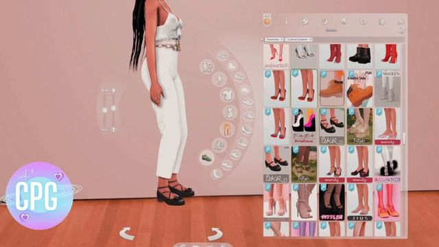 ? Sims 4 CAS Shoes CC FOLDER 100+ | CC Folder & SIM DOWNLOAD смотреть онлайн