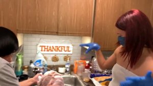 Cleaning the Turkey “hysterical” ??