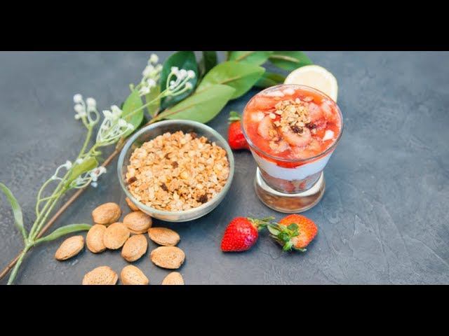 Фруктовый десерт с арахисовой пастой | Первое, второе, третье