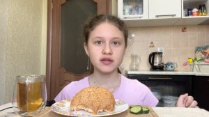 МУКБАНГ БУРГЕР ? | Я идеальна!!? | #food