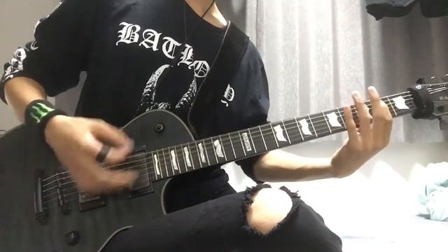 Only For The Weak/ In Flames guitar cover смотреть онлайн