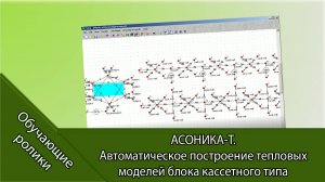 АСОНИКА-Т. Автоматическое построение тепловых моделей блока кассетного типа