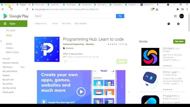 How to practice Coding in Mobile Telugu?