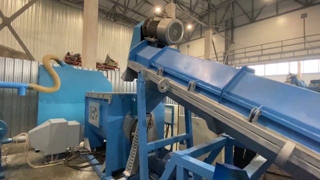 Готовая линия переработки пластика пнд, пвд, пп