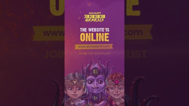 ? THE WEBSITE IS ONLINE ? The Darkade Universe