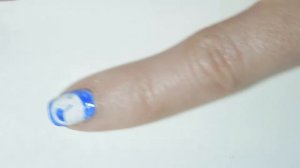 Nerdy Nails: Overwatch Soldier 76 Nail Art