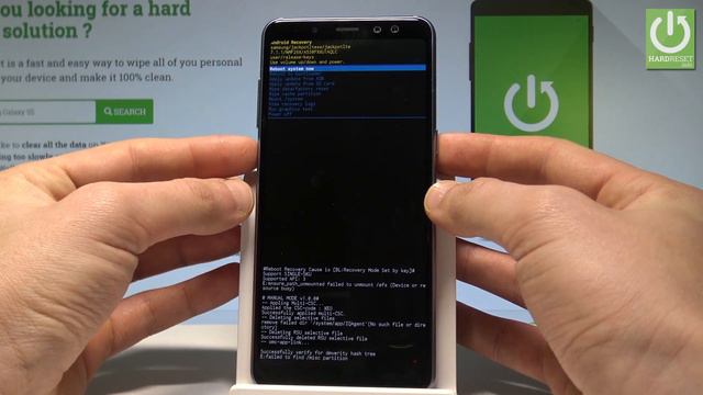How to Boot Into Recovery Mode in SAMSUNG Galaxy A8 (2018) |HardReset.info смотреть онлайн