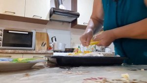 Запеченный морской язык.