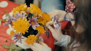 Мастер-класс по флористике для детей и взрослых от компании "Fiesta"