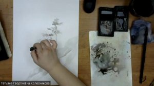 Китайская живопись. 26.04.23. Московское долголетие