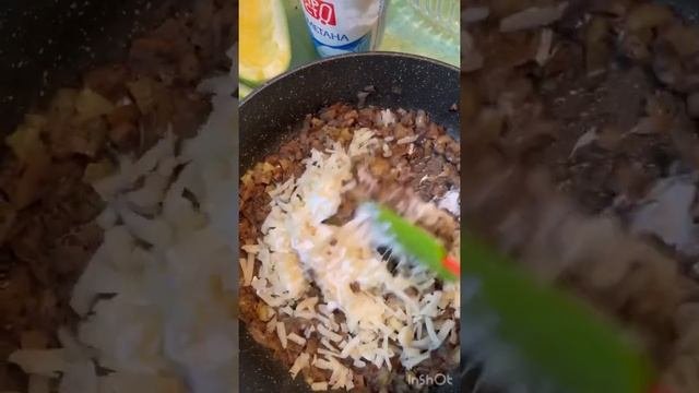 Фаршированные Шампиньоны и Кабачки