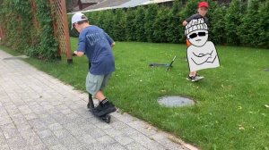 Топ 5 самых простых трюков на самокате !