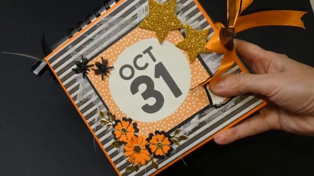 ?  TUTORIAL: MINI ÁLBUM HALLOWEEN SCRAPBOOKING
