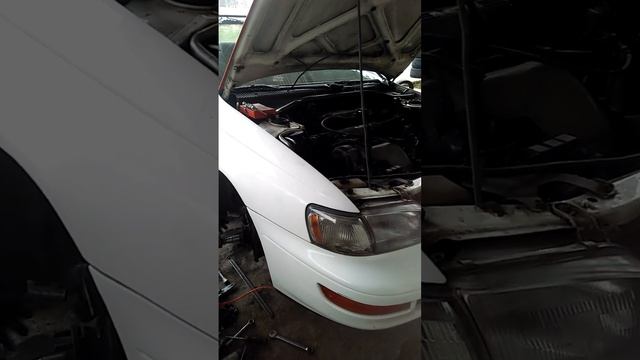 toyota corona underchasis repair..