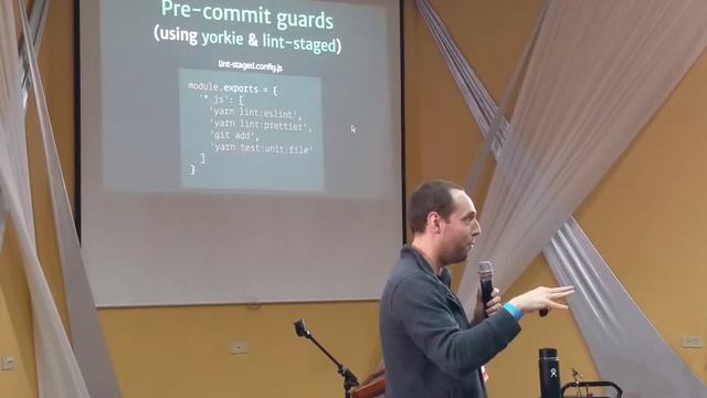Pre-commit tests and lint - Sneak peek of WebCraftConf смотреть онлайн