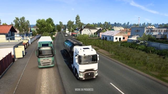 Euro Truck Simulator 2 - Heart of Russia - Gameplay Trailer смотреть онлайн