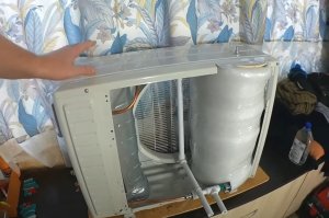 Народный ТЕПЛОВОЙ НАСОС. Обзор готового блока +внутренний. НЕ БЕСПОЛЕЗНАЯ САМОДЕЛКА!