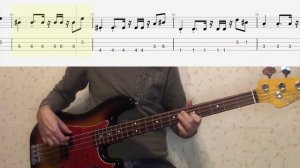 Green Grey - Солнце и луна (Bass cover & Tabs)