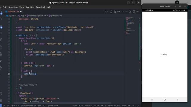 How to use the AsyncStorage in React Native with Typescript смотреть онлайн