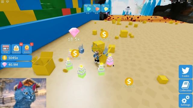 Buying The Max Power Sword In Roblox Unboxing Simulator смотреть онлайн