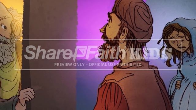 The Birth of Jesus for Children Bible Story: Matthew 1-2 | Sunday School | Sharefaithkids.com смотреть онлайн