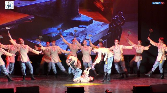 Праздничный юбилейный концерт ансамбля танца "Россияне". Танец "Русские мастера". 06.04.2024 год. смотреть онлайн