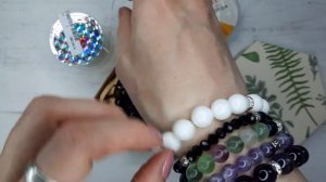 9. Браслеты из натуральных камней. Резинки для сборки.