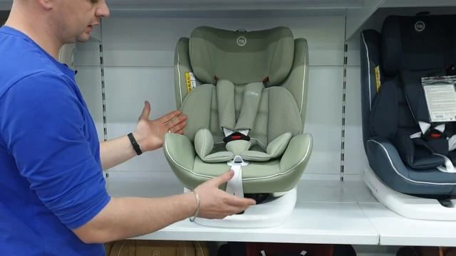 Новинка! Автокресло Happy Baby Unix вращается на 360 смотреть онлайн