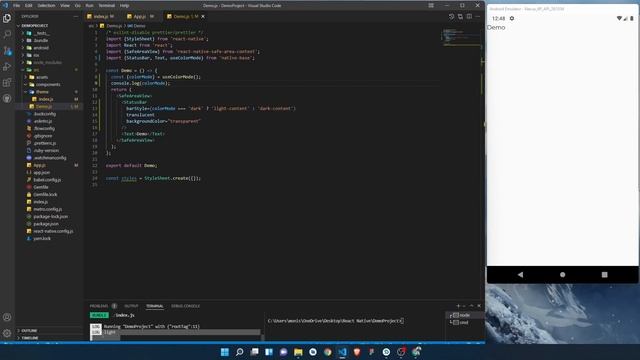 Dark Mode Setup in React Native with Nativebase смотреть онлайн