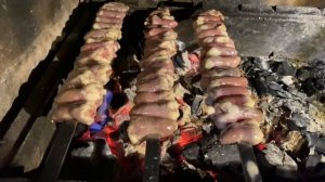 Сочный шашлык из куриных сердец эпизод №1313