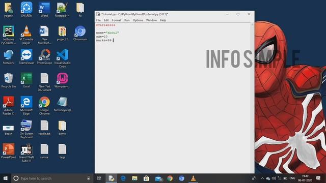 (தமிழ்)Python tutorial in Tamil|Get started with python |info simple