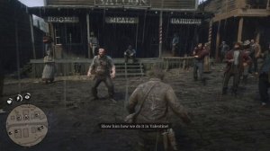 Arthur Morgan VS Tommy Full Bar Fight Scene | Red Dead Redemption 2 | [PS5 4K Ultra Realistic 2021]