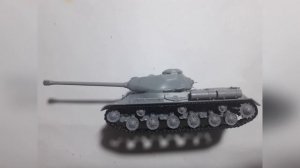 модель танка ис-2 от звезды 1/72 как собрать