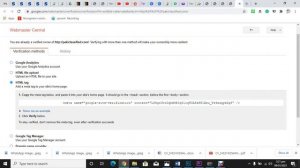 Yoast SEO To Verify Google Verification Code from Google Search Console