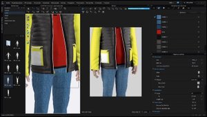 CLO3D - о работе с застежкой-молнией