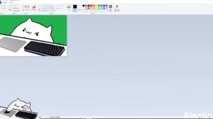 how to have no background at the bongo cat